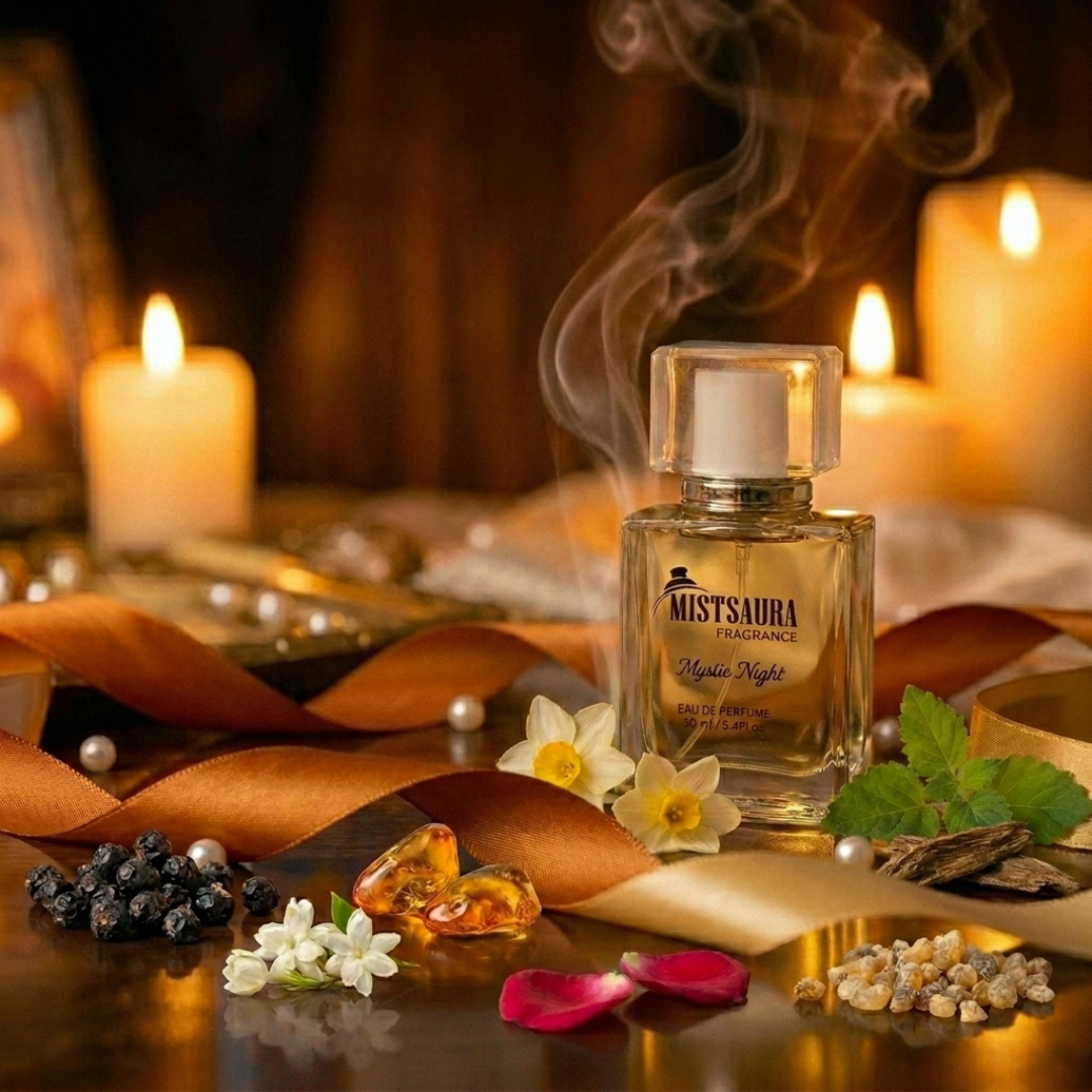 Mystic Night Perfume for Women 50ml by Mistsaura Fragrance – Long Lasting Sensual Evening Scent